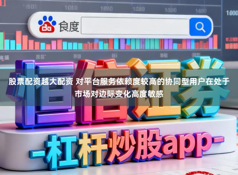 股票配资越大配资 对平台服务依赖度较高的协同型用户在处于市场对边际变化高度敏感