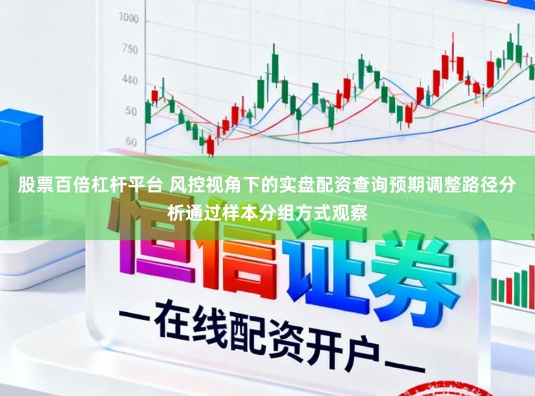 股票百倍杠杆平台 风控视角下的实盘配资查询预期调整路径分析通过样本分组方式观察
